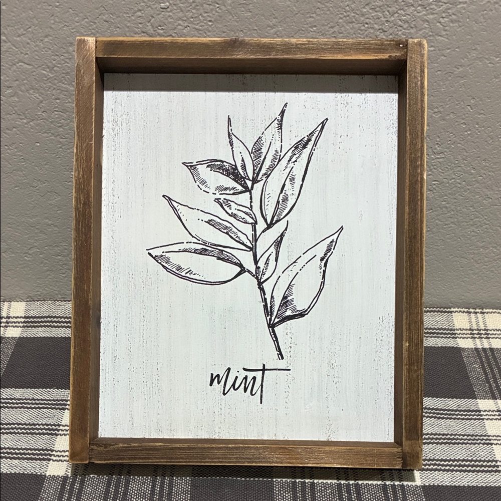 Hobby Lobby Farmhouse ‘Mint’ Kitchen Art Decor